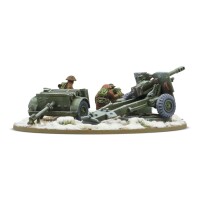 British 25-Pdr Light Howitzer (Winter) 28mm 2