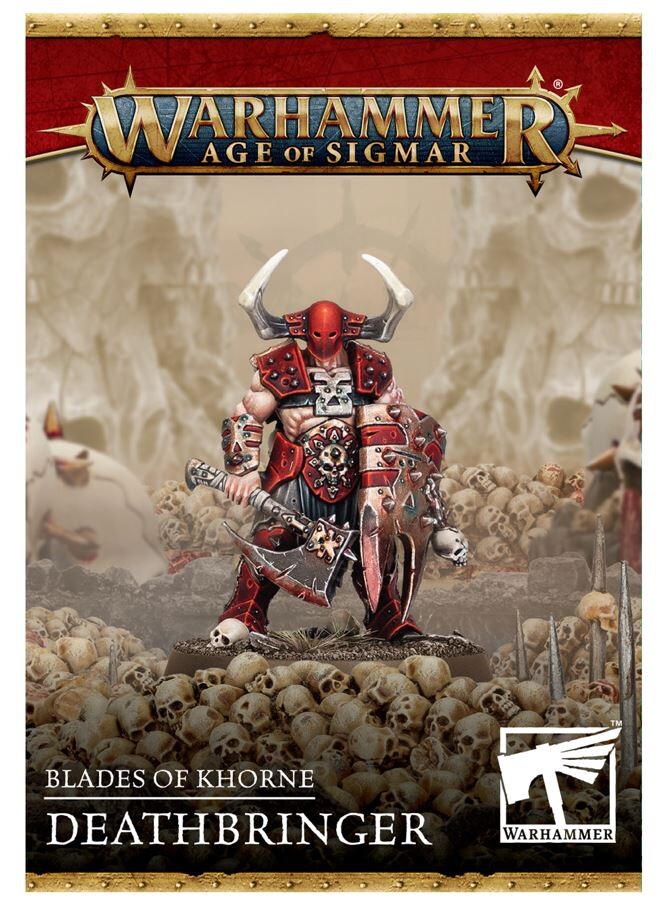 Games Workshop Rouge Figurine Warhammer Aos - Blades Of Khorne Porte-Mort - Bild 2