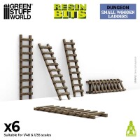 Kleine Holzleitern Set (6) 3