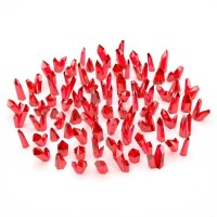 Harzkristalle Rot klein