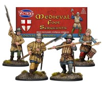 Medieval Foot Sergeants 28mm 1