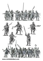 Medieval Foot Sergeants 28mm 3