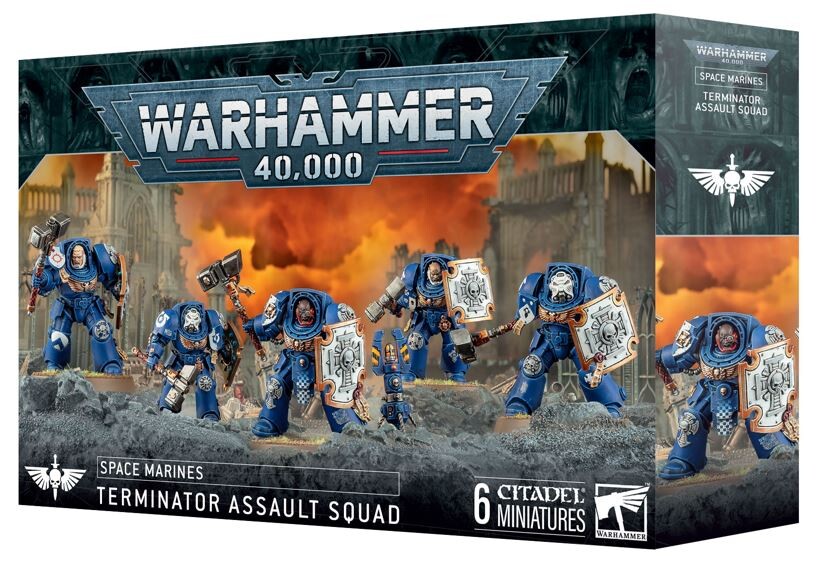 Space Marines Terminator Assault Squad