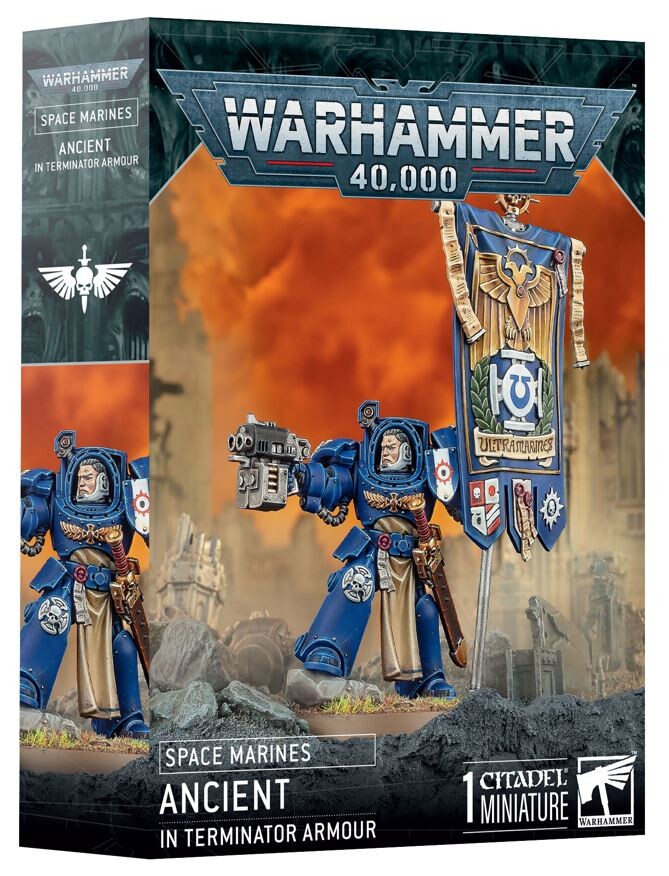 Space Marines Ancient in Terminator Armour
