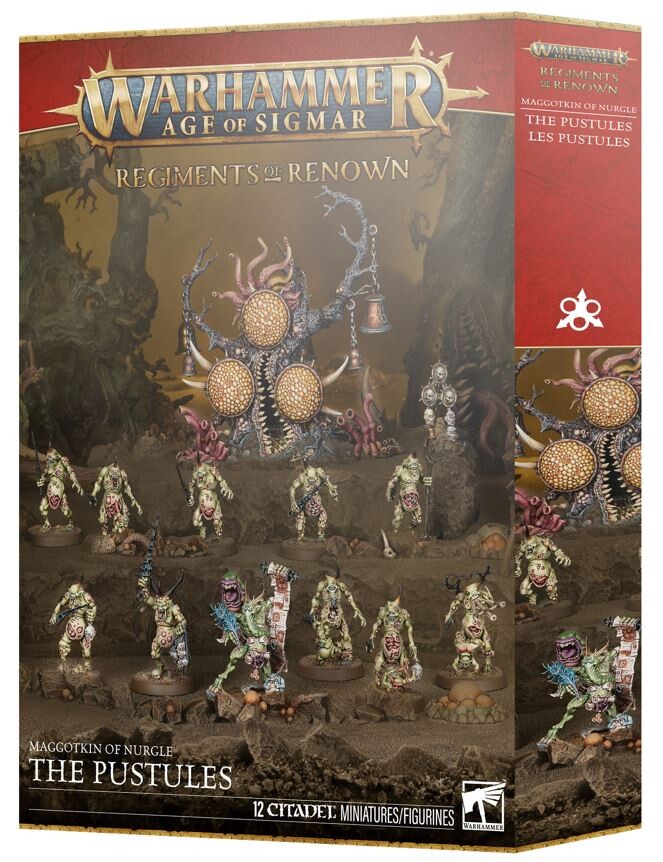 Regiment of Renown Maggotkin of Nurgle The Pustules
