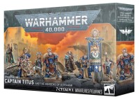 Space Marines Captain Titus and The Wardens of Ultramar