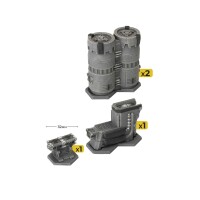 Battlefield in a Box Hextech Industrial Fluidworks Small Sto
