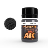 AK Interactive Dark Steel Pigments 35ml