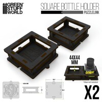 GSW Quadratischer Klebstoffflaschenhalter 2-Fach 2