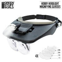 GSW Lupenbrille mit Licht 2