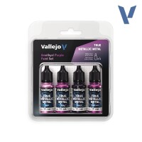 Vallejo True Metallic Metal Amethyst Purple Paint Set (4) 2