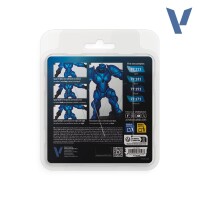 Vallejo True Metallic Metal Sapphire Blue Paint Set (4) 3