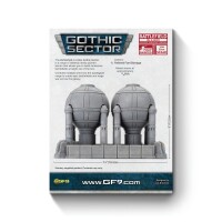 Battlefield in a Box Gothic Sector Castograd Fuel Storage (x