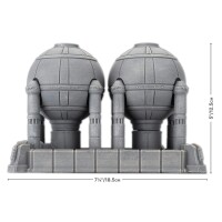 Battlefield in a Box Gothic Sector Castograd Fuel Storage (x