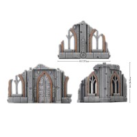 Battlefield in a Box Gothic Sector Castograd Warehouse Small