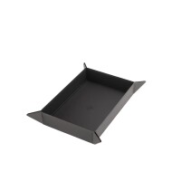 Gamegenic Magnetic Dice Tray Rectangular Black & Gray 2