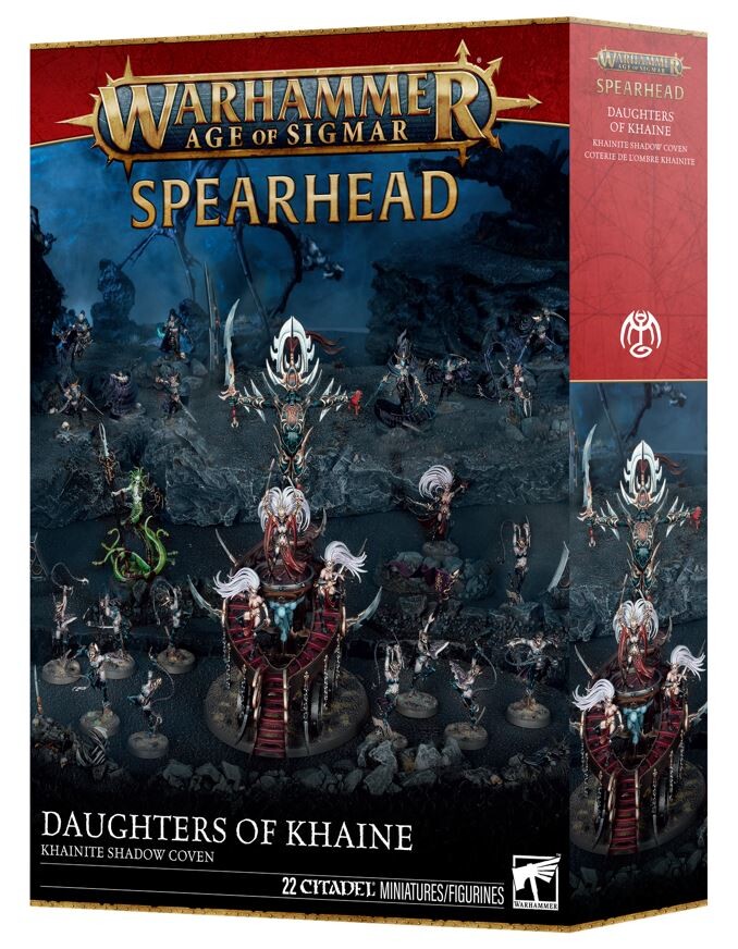 Spearhead Daughters of Khaine Khainite Shadow Coven