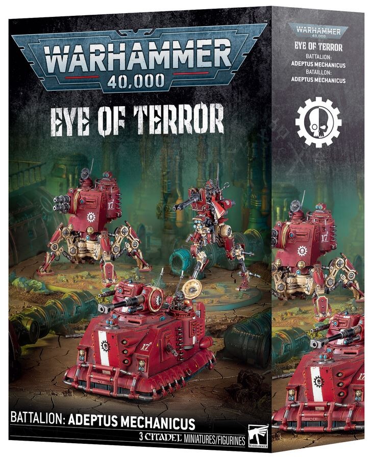 Games Workshop Schwarz Warhammer 40K - Bataillon Oeil De La Terreur : Adeptus Mechanicus (Kunststoff) - Bild 4