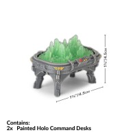 Battlefield in a Box Gothic Sector Castograd Holo Command De