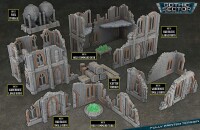 Battlefield in a Box Gothic Sector Castograd Hab Block Big R