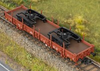Märklin 46409 Rungenwagen Ks 446 mit Drehgestell Beladu