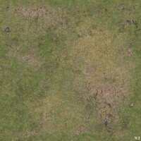Battle Systems Grassy Fields V.2 Gaming Mat 2x2 (ca. 61x61cm