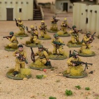 Italian Paracadutisti platoon 28mm 2