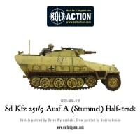 Sd.Kfz 251/9 Ausf D (Stummel) Half Track 28mm 3