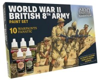 Warpaints Fanatic Historical WWII British 8th Army Paint Set