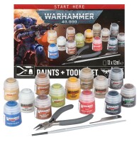 Warhammer 40.000 Paints + Tools Set gallery