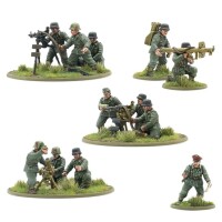 German Heer Heavy Weapons Platoon 28mm
