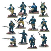 Soviet Naval Brigade Squad 28mm 2