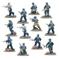 Soviet Naval Brigade Veteran Squad 28mm 2