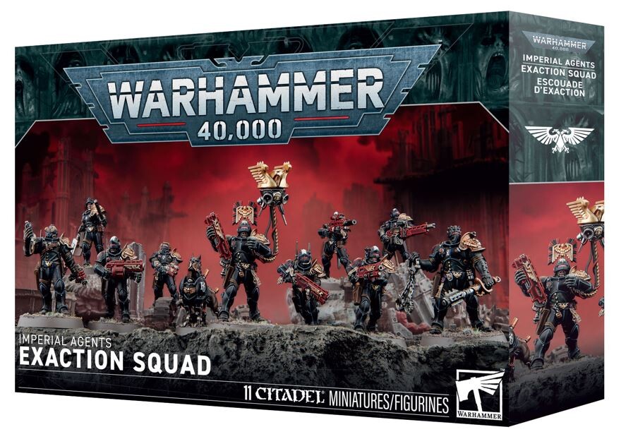 Games Workshop Warhammer 40K – Imperiale Agenten: Exaktionstrupp (Kunststoff) - Bild 4