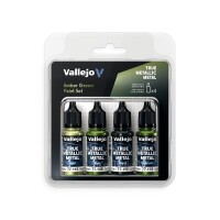 Vallejo True Metallic Metal Amber Green  gallery