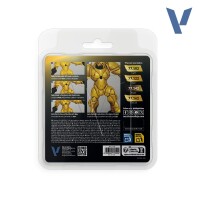 Vallejo True Metallic Metal Radiant Yellow Paint Set (4) 3