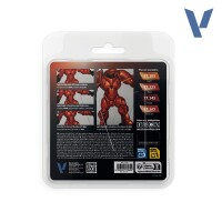 Vallejo True Metallic Metal Forged Red Paint Set (4) 3