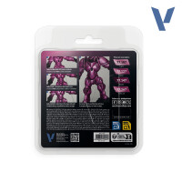 Vallejo True Metallic Metal Crimson Magenta Paint Set (4) 3