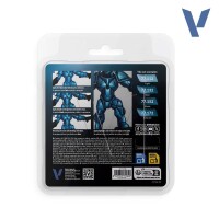 Vallejo True Metallic Metal Hydra Turquoise Paint Set (4) 3