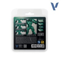 Vallejo True Metallic Metal Beetle Green Paint Set (4) 3