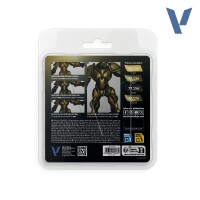Vallejo True Metallic Metal Greenish Gold Paint Set (4) 3