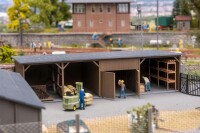 Faller Baracke mit Kohleschuppen H0 3