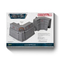 Battlefield in a Box Mundus Imperialis Fortress Corners Wall