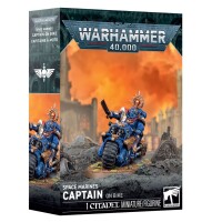 Space Marines Captain on Bike