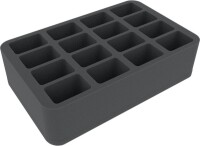 Half-Size Schaumstoff 70 mm (16 hohe F&auml;cher)