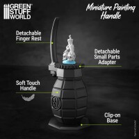 GSW Miniaturen Malgriff / Miniaturenhalter in Granatenform 3