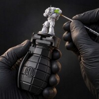 GSW Miniaturen Malgriff / Miniaturenhalter in Granatenform 5