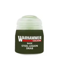 Warhammer Colour Base Steel Legion Drab  gallery