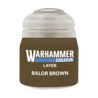 Warhammer Colour Layer Balor Brown 12ml gallery