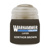 Warhammer Colour Layer Gorthor Brown 12m gallery